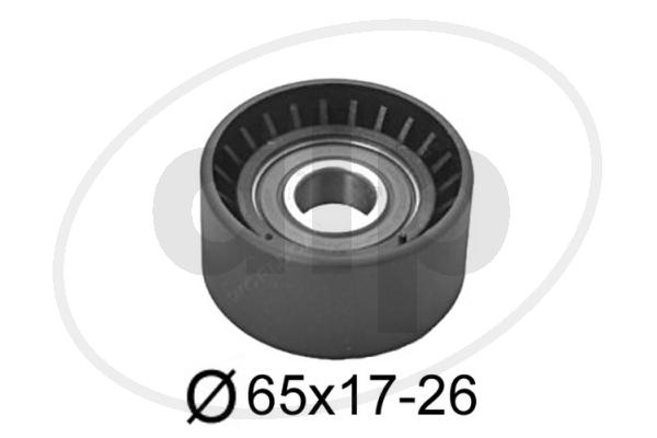Deflection/Guide Pulley, V-ribbed belt (ALP-005858)