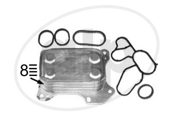 Oil Cooler, engine oil (ALP-005891)