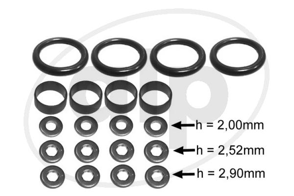 Seal Kit, injector nozzle (ALP-005071)