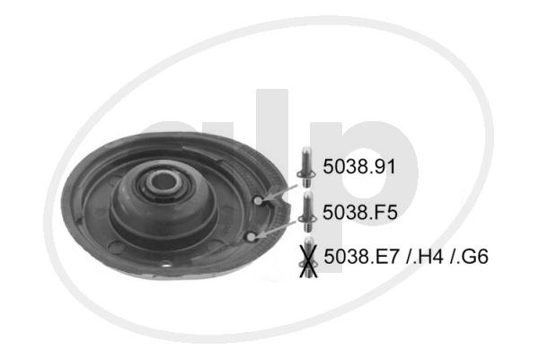 Suspension Strut Support Mount (ALP-002483)