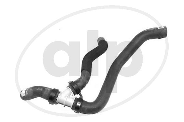 Hose, heat exchanger (heating) (ALP-007060)