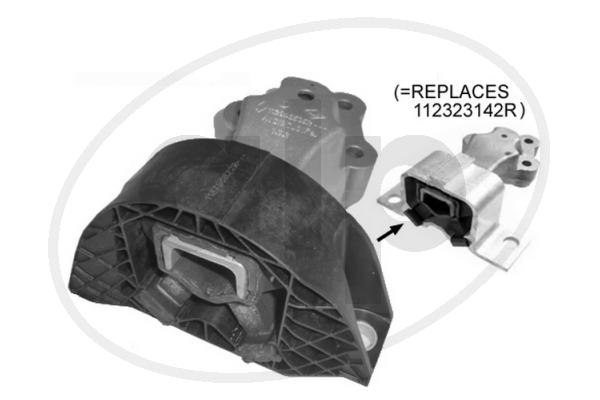Holder, engine mounting system (ALP-003477)