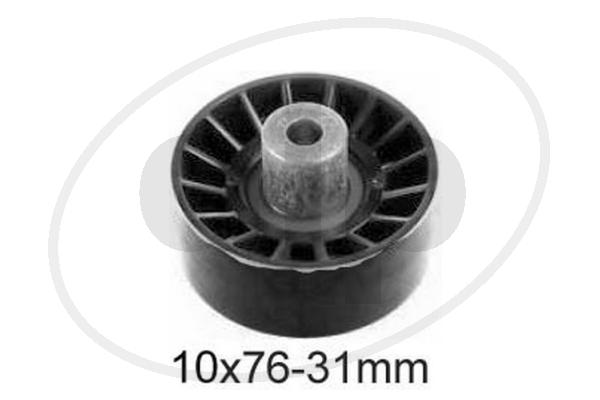 Deflection/Guide Pulley, V-ribbed belt (ALP-007348)
