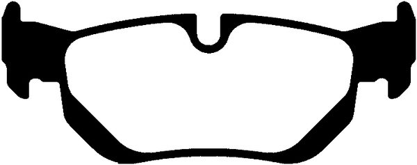 Brake Pad Set, disc brake (PLU1198)