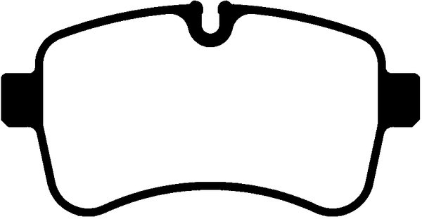 Brake Pad Set, disc brake (PLU1364)