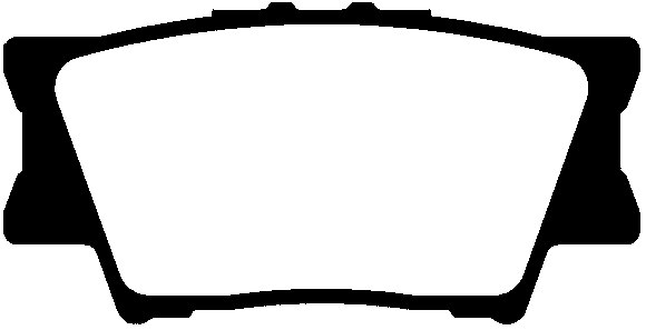 Brake Pad Set, disc brake (PLU1346)