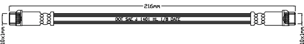 Brake Hose (ABH1158)