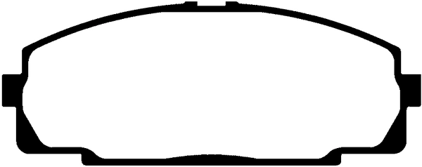 Brake Pad Set, disc brake (PLU3762)