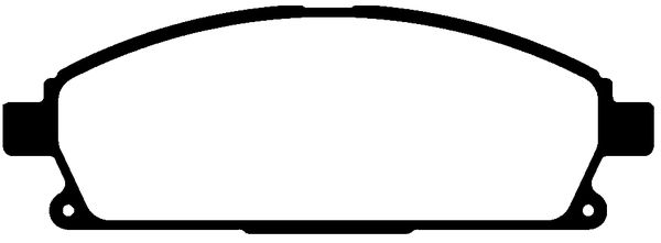 Brake Pad Set, disc brake (PLU3956)