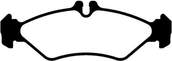 Brake Pad Set, disc brake (PLU1039)