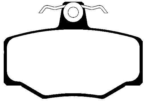 Brake Pad Set, disc brake (PLU707)