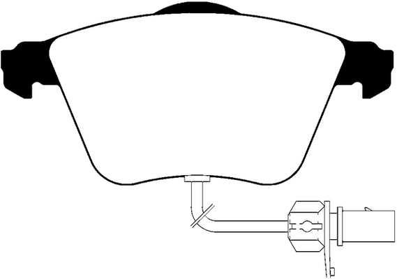 Brake Pad Set, disc brake (PLU3900)