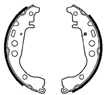 Brake Shoe Set (ABS3487)