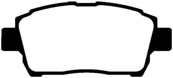 Brake Pad Set, disc brake (PLU3739)
