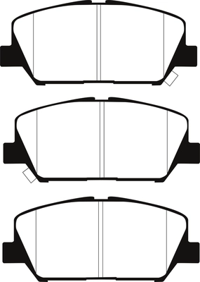 Brake Pad Set, disc brake (PLU2273)