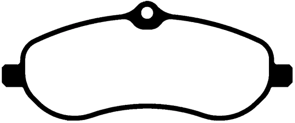 Brake Pad Set, disc brake (PLU1295)