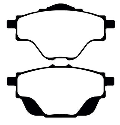 Brake Pad Set, disc brake (PLU2271)