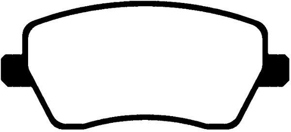 Brake Pad Set, disc brake (PLU3857)