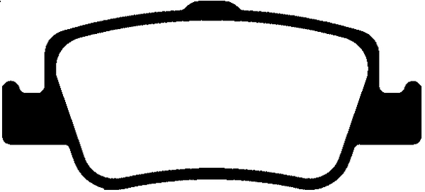 Brake Pad Set, disc brake (PLU2049)