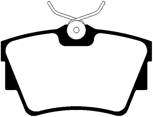 Brake Pad Set, disc brake (PLU3856)