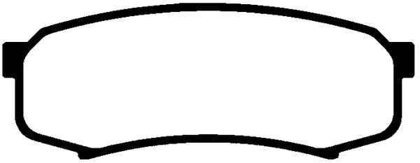 Brake Pad Set, disc brake (PLU3526)