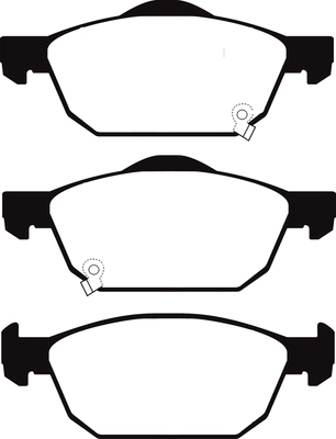 Brake Pad Set, disc brake (PLU2380)