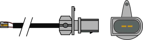 Warning Contact, brake pad wear (AWL311)