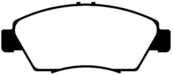 Brake Pad Set, disc brake (PLU777)