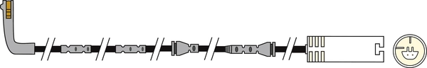 Warning Contact, brake pad wear (AWL340)