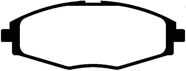 Brake Pad Set, disc brake (PLU3698)