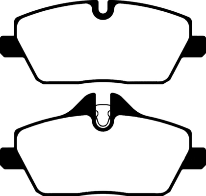 Brake Pad Set, disc brake (PLU2317)