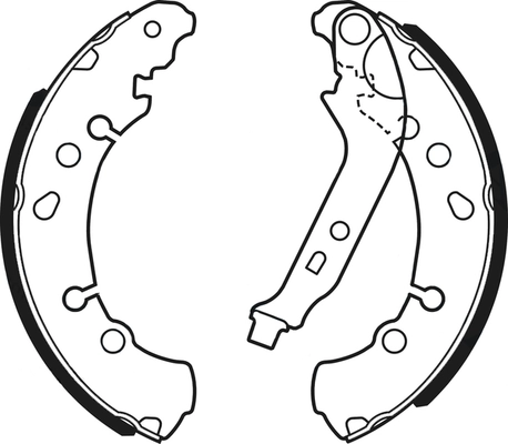 Brake Shoe Set (ABS4150)