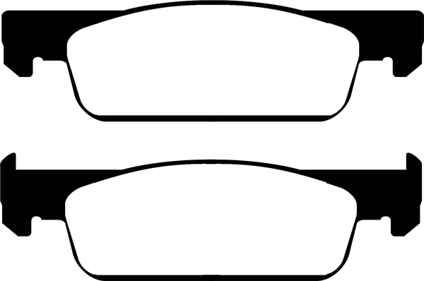Brake Pad Set, disc brake (PLU2224)