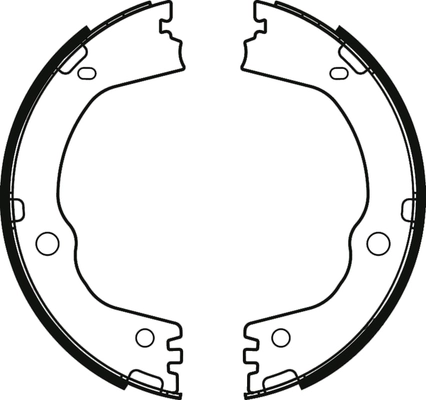 Brake Shoe Set (ABS4157)