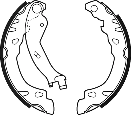 Brake Shoe Set (ABS4090)