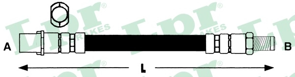 Brake Hose (6T46315)