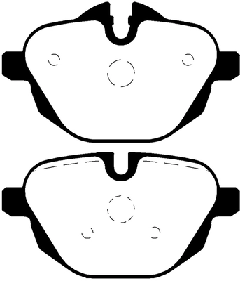 Brake Pad Set, disc brake (PLU2105)