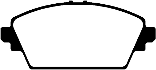 Brake Pad Set, disc brake (PLU3641)