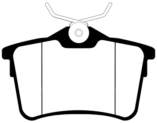 Brake Pad Set, disc brake (PLU2015)