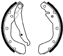 Brake Shoe Set (ABS334)