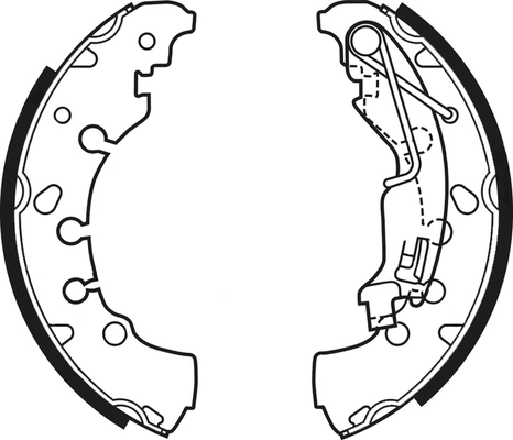 Brake Shoe Set (ABS4099)