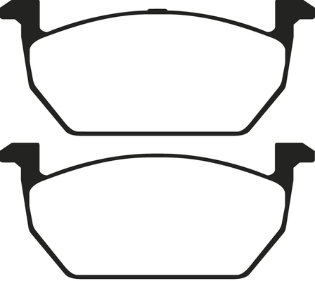 Brake Pad Set, disc brake (PLU2561)