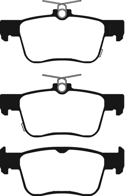 Brake Pad Set, disc brake (PLU2367)