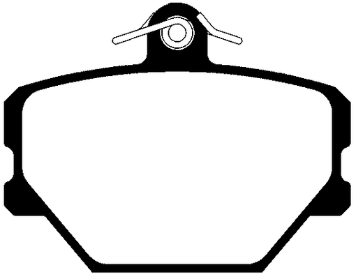 Brake Pad Set, disc brake (PLU3649)
