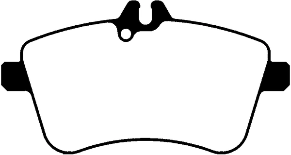 Brake Pad Set, disc brake (PLU1190)