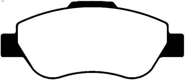 Brake Pad Set, disc brake (PLU1371)