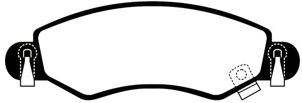 Brake Pad Set, disc brake (PLU3744)