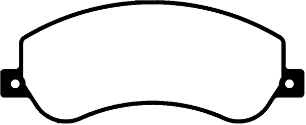 Brake Pad Set, disc brake (PLU1235)