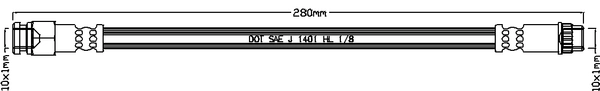 Brake Hose (ABH1159)