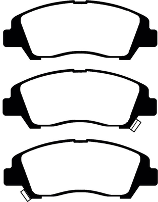 Brake Pad Set, disc brake (PLU2316)
